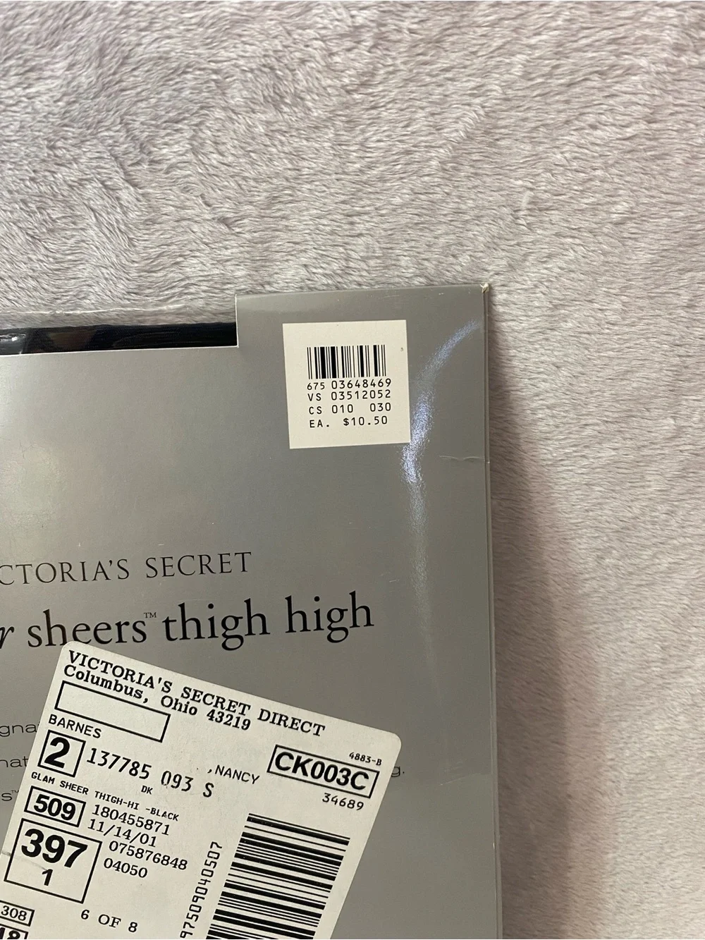 Victoria’s Secret Lace Top Thigh Highs Lot Of 2 Sizes S And B NWT